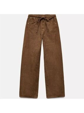 🍂 Zara Collection Corduroy Fall Pants Size 6